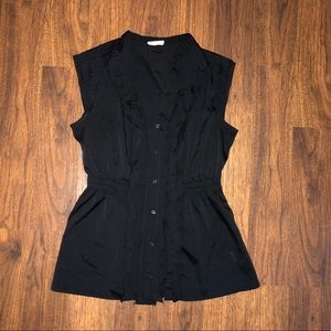 One Star Pleated Tank Top